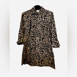 Amanda Smith Black and Cream Mini Dress